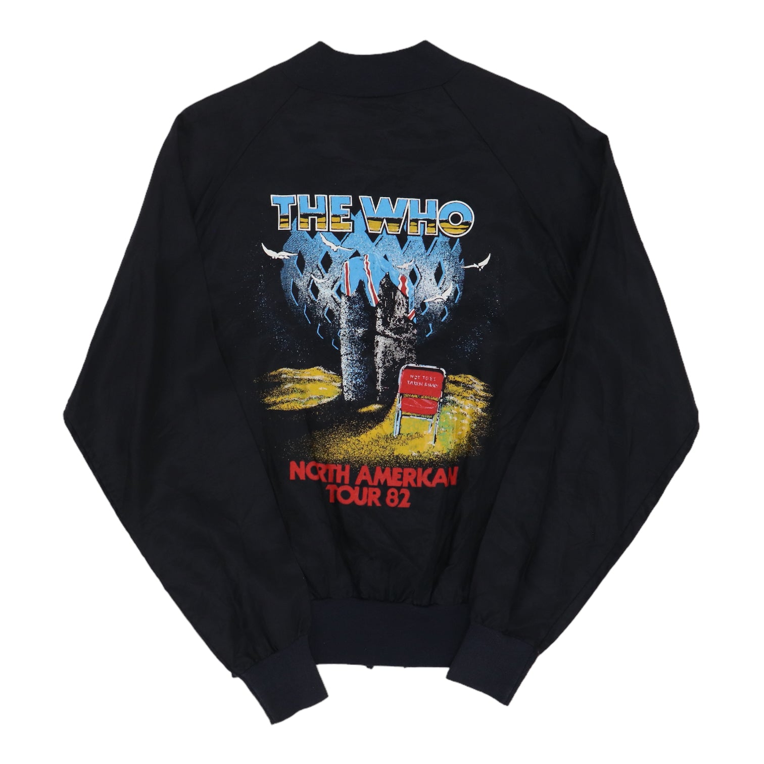 Original vintage 1982 The Who North American Tour Jacket