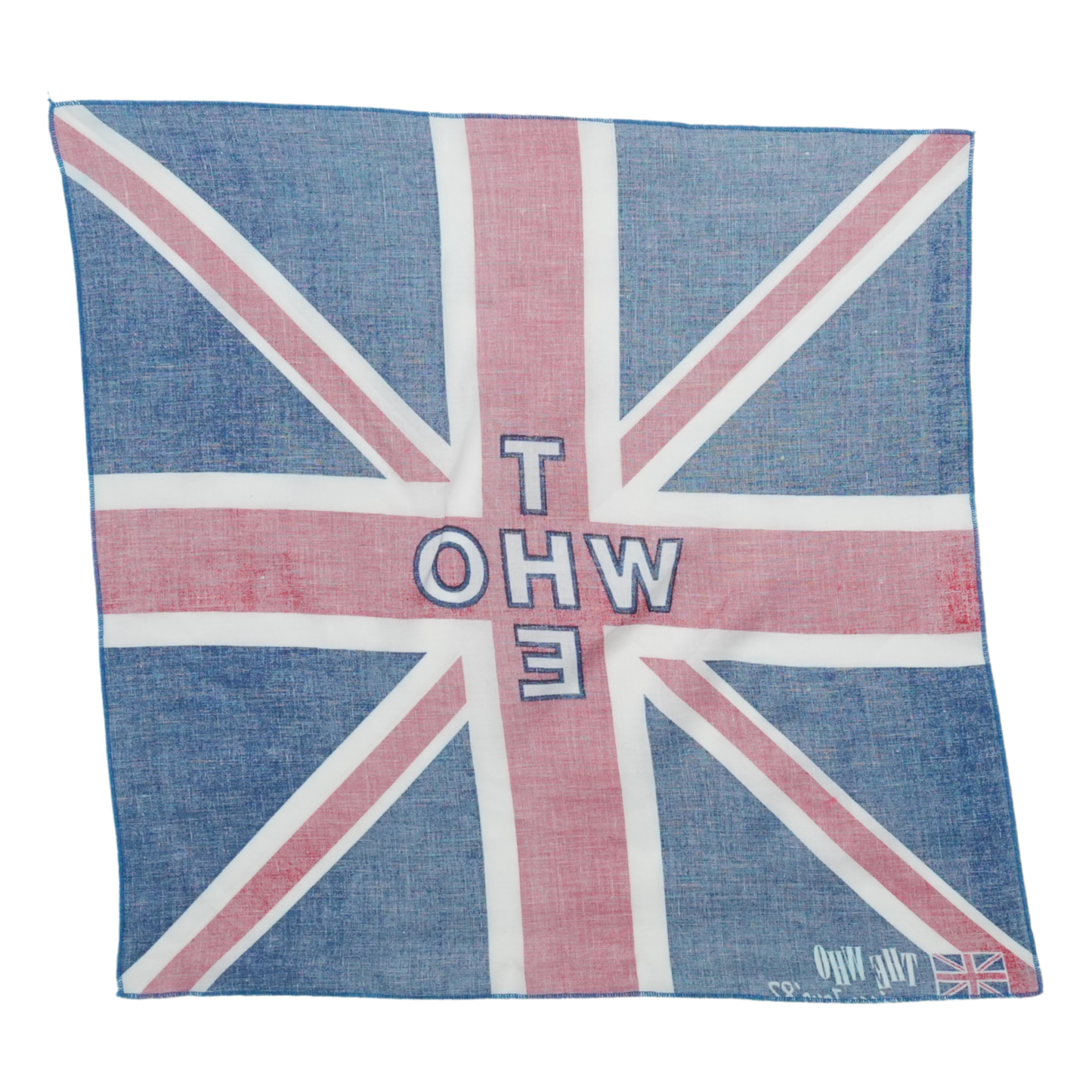 1982 The Who World Tour Bandana Back