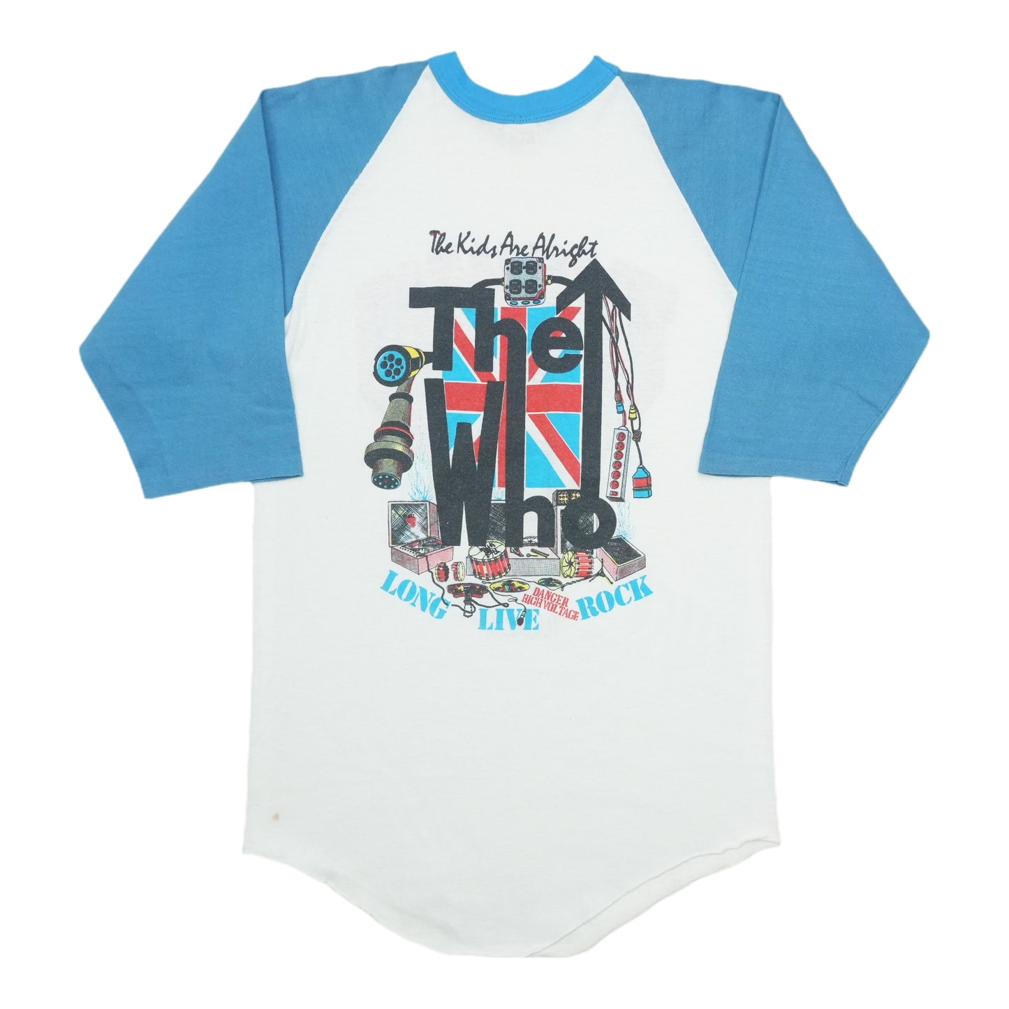 1982 The Who Rock Jersey Shirt Back