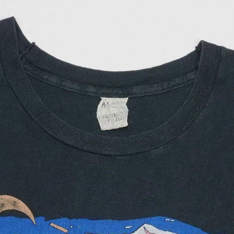 1983 David Bowie Serious Moonlight Tour Shirt Detail 2