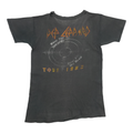 1983 Def Leppard Pyromania Tour Shirt Back
