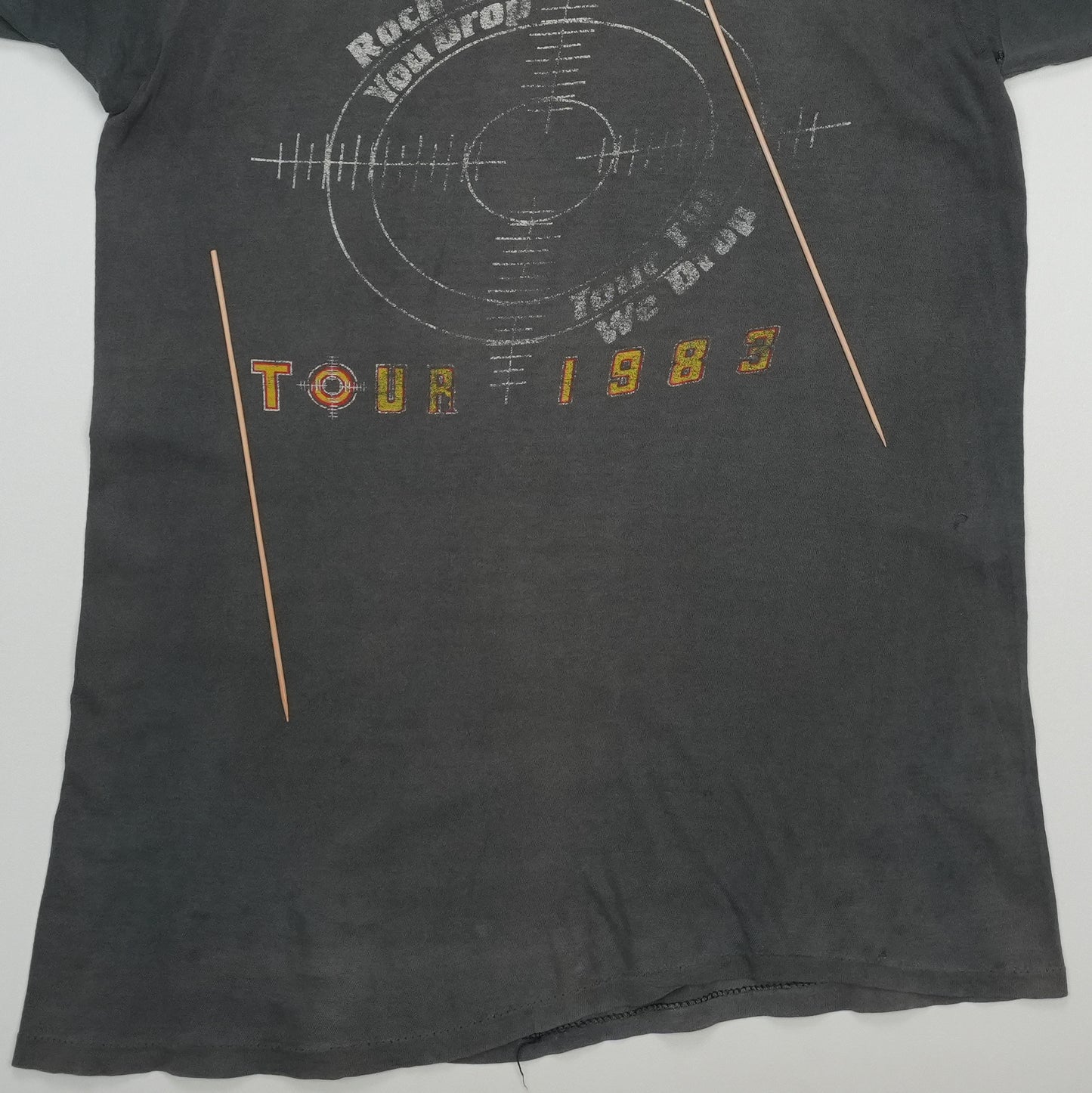 1983 Def Leppard Pyromania Tour Shirt Detail 7