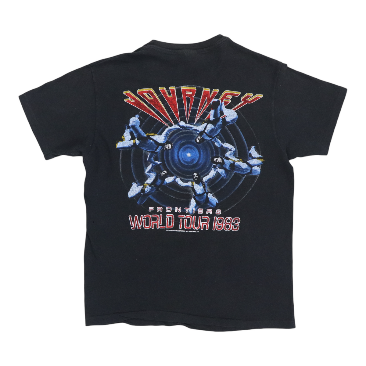 1983 Journey Frontiers Tour Shirt | Authentic Vintage Tee – WyCo 