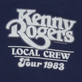 1983 Kenny Rogers Local Crew Tour Shirt Detail 2