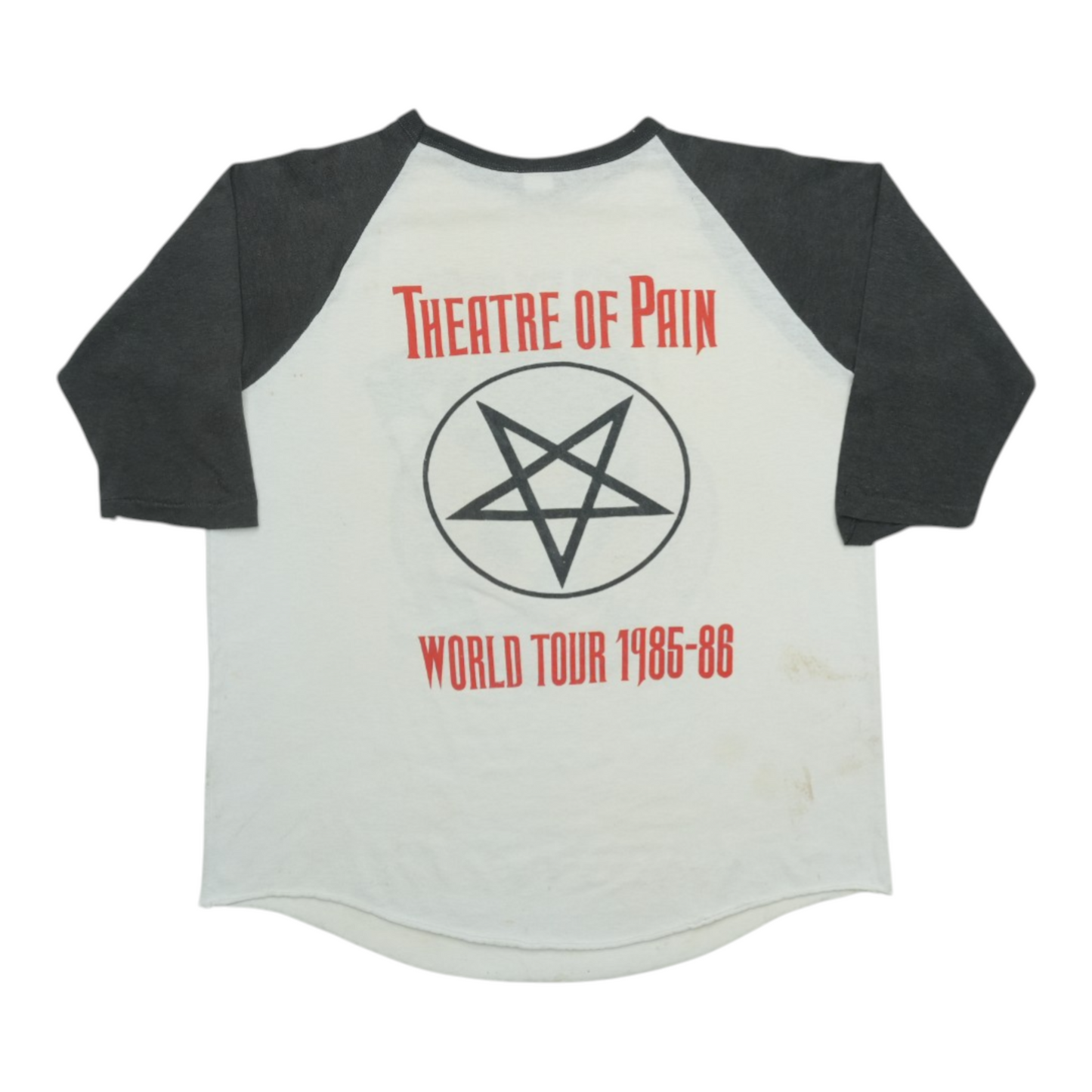 1983 Motley Crue Allister Fiend Jersey Shirt Back