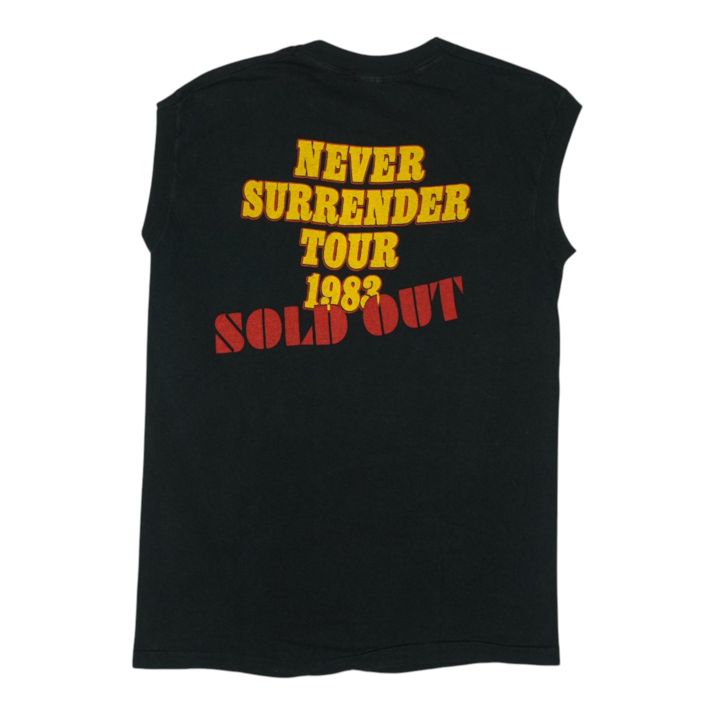 1983 Triumph Never Surrender Tour Sleeveless Shirt