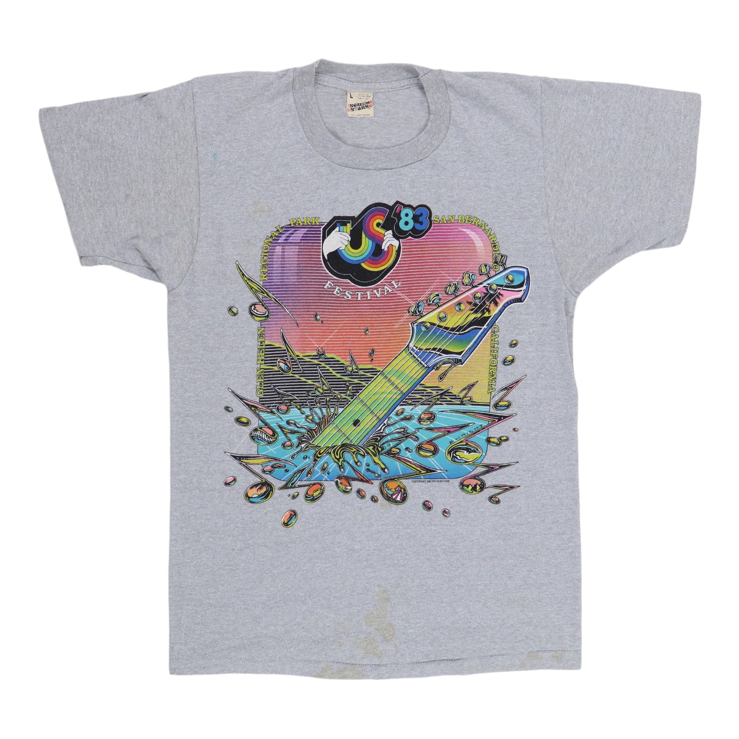 1983 Us Festival Concert Shirt