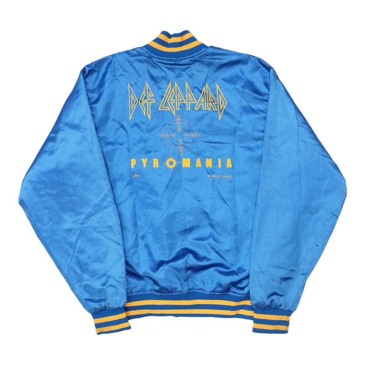 1983 Def Leppard Pyromania Satin Jacket