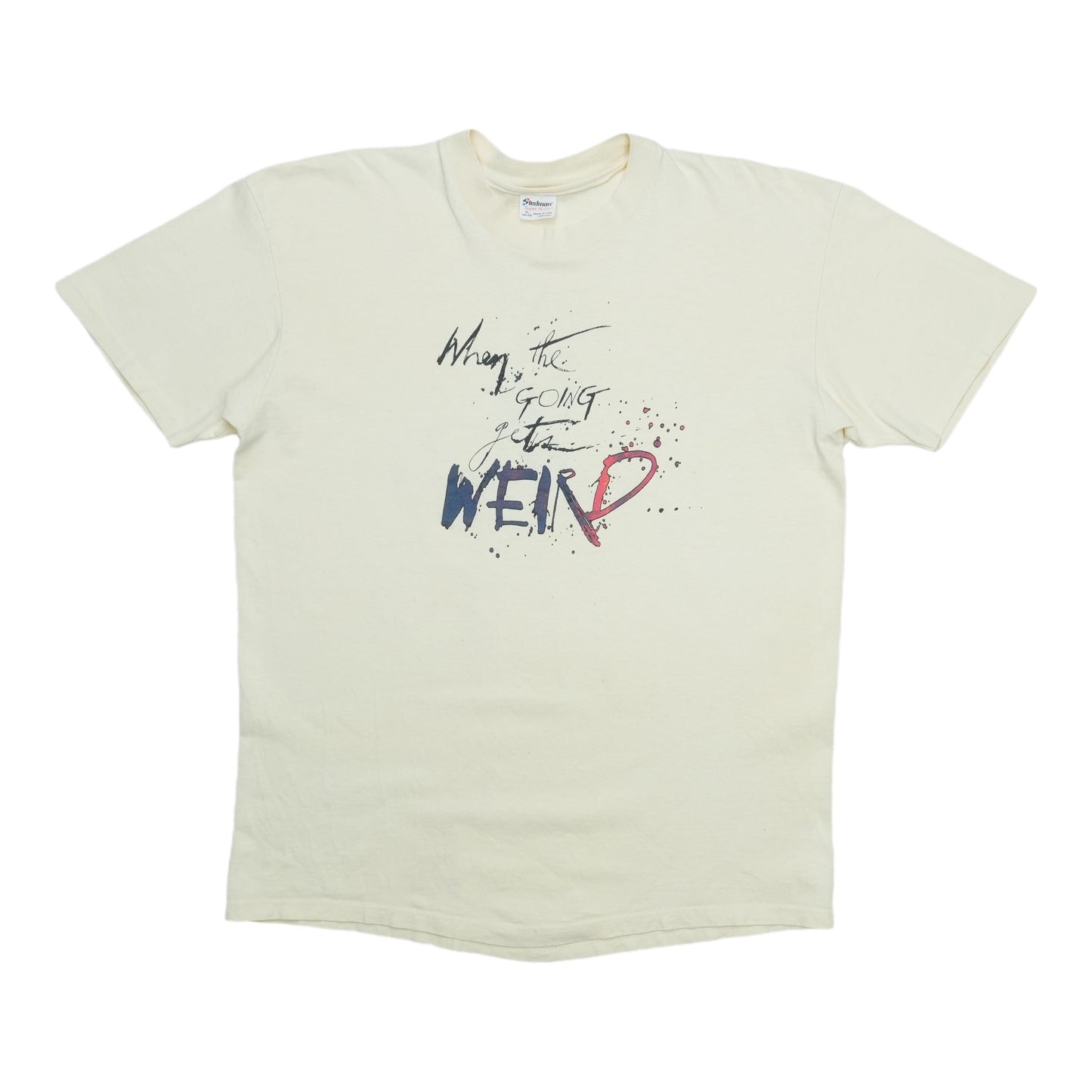 1983 Hunter S. Thompson When the Going Gets Steadman Shirt Front
