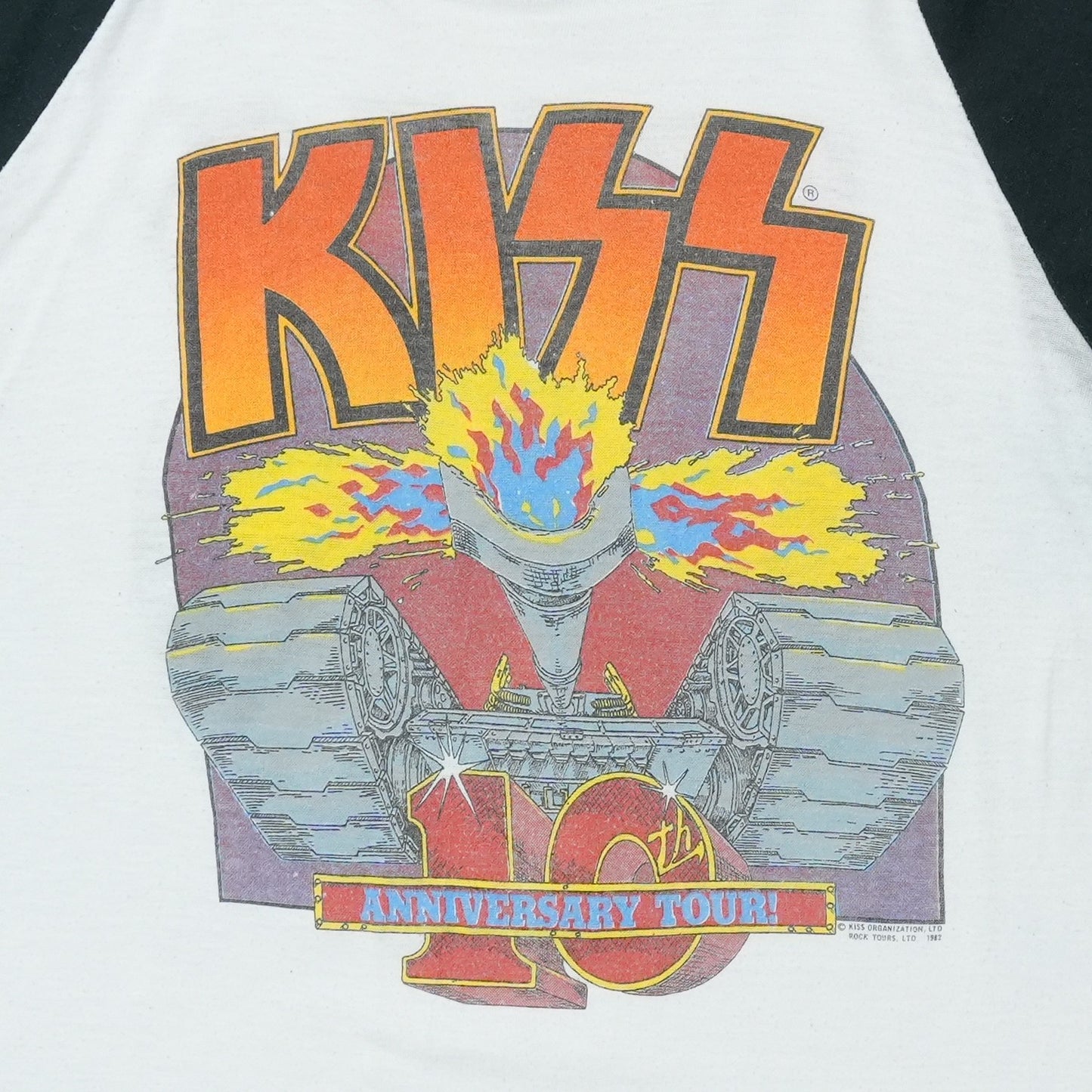 1983 Kiss 10th Anniversary Tour Jersey