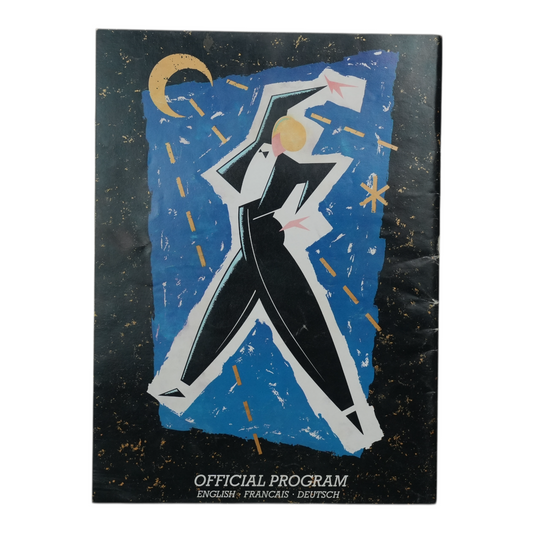 1983 David Bowie Serious Moonlight Tour Program