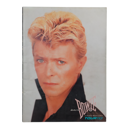 1983 David Bowie Serious Moonlight Tour Program