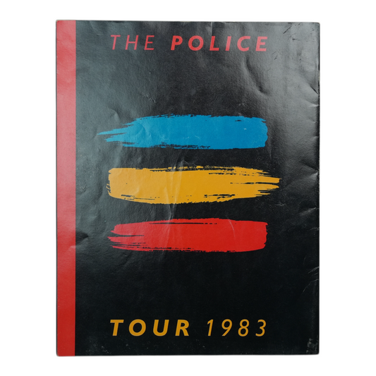 1983 The Police Synchronicity Tour Program