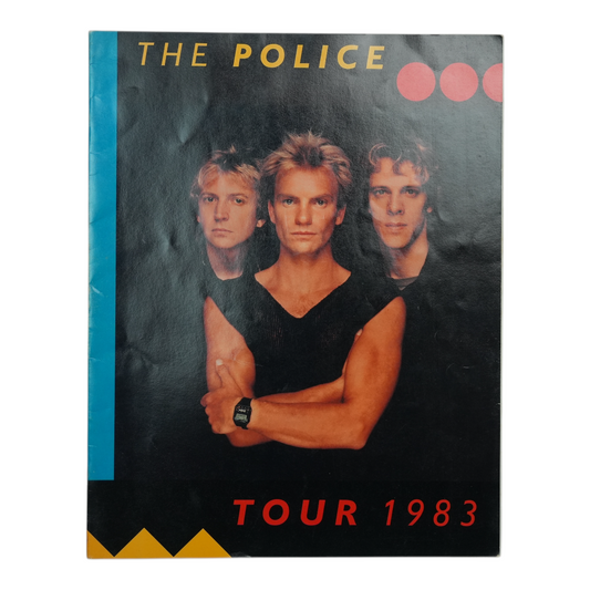 1983 The Police Synchronicity Tour Program