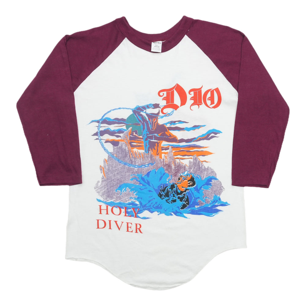 1983 Dio Holy Diver Tour Jersey Shirt Front