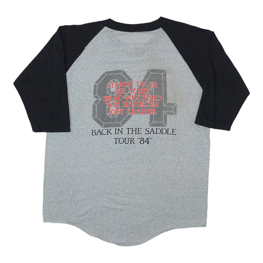 1984 Aerosmith Back In The Saddle Tour Shirt