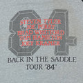 1984 Aerosmith Back In The Saddle Tour Shirt