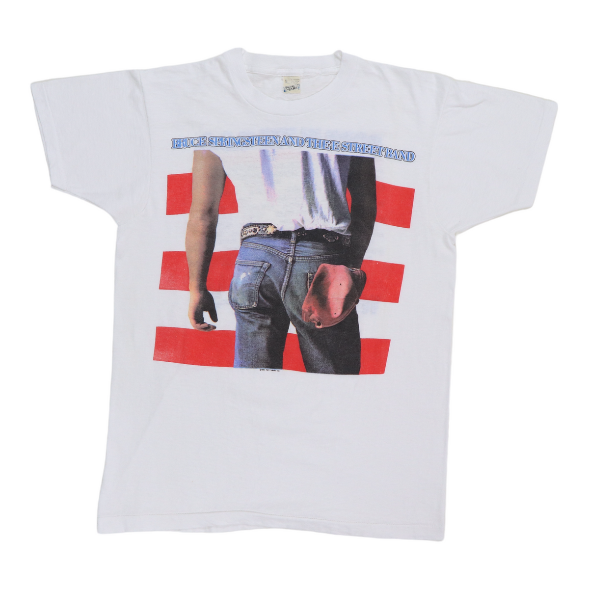 80s ブルーススプリングスティーン 1984 ツアーT ヴィンテージ 両面 1984 Bruce Springsteen Born In The USA Tour Shirt | Authentic