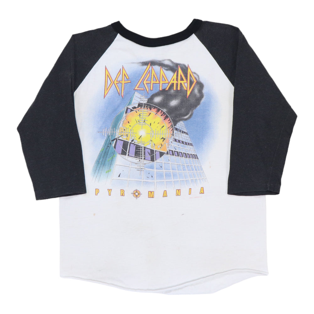1984 Def Leppard Pyromania Tour Jersey Shirt