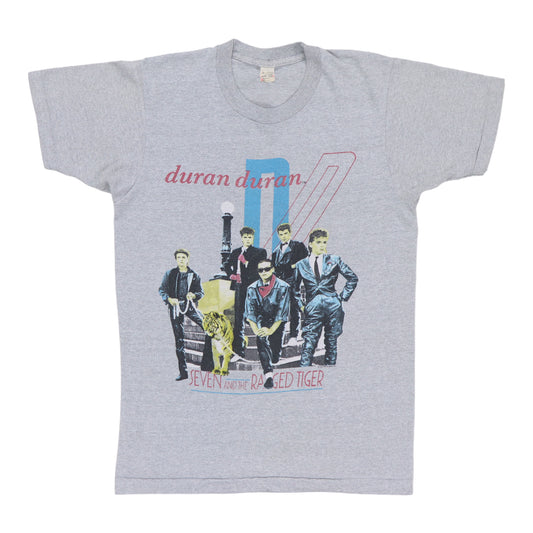 1984 Duran Duran Seven And The Raged Tiger Tour Shirt