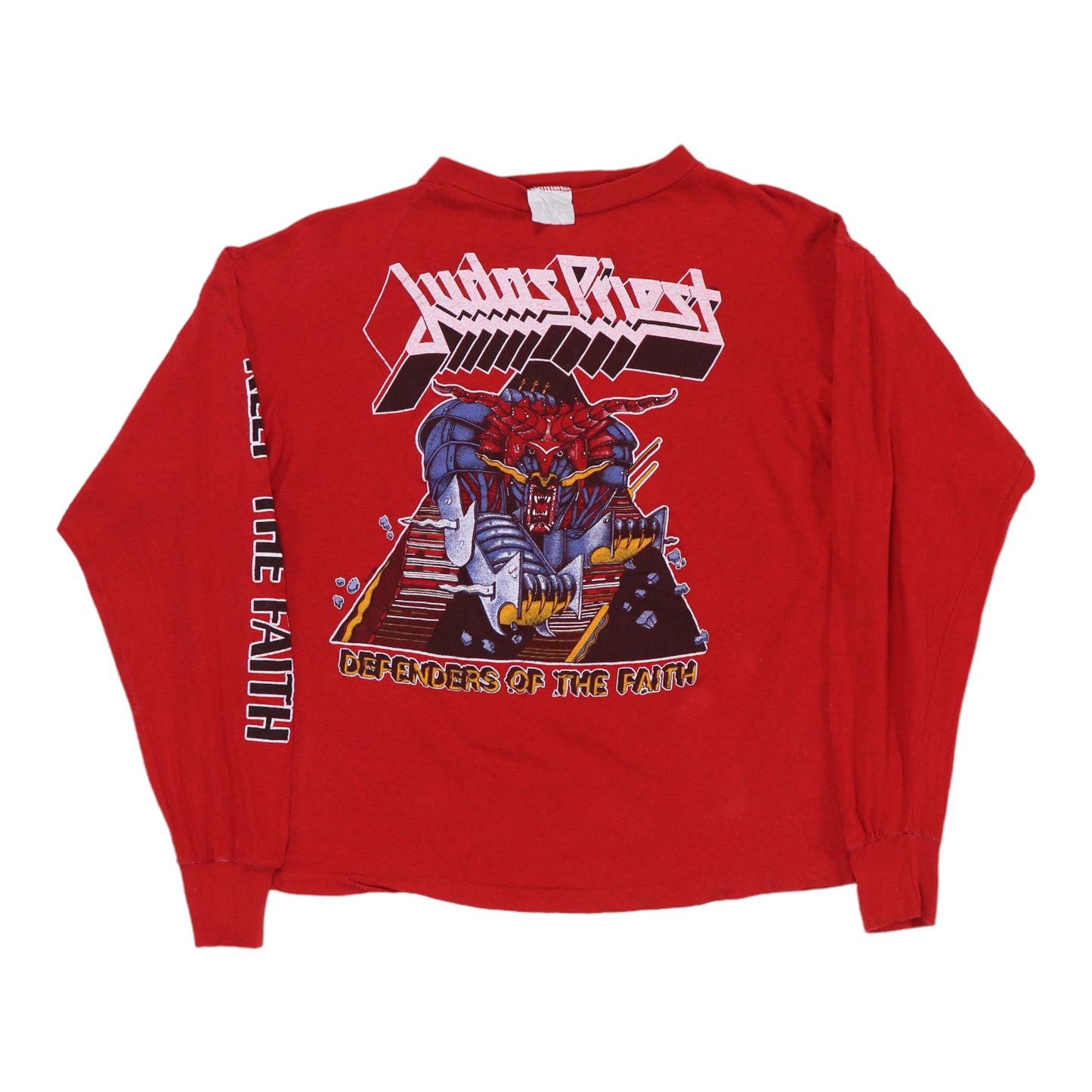 1984 Judas Priest Defenders Of The Faith Tour Long Sleeve Shirt