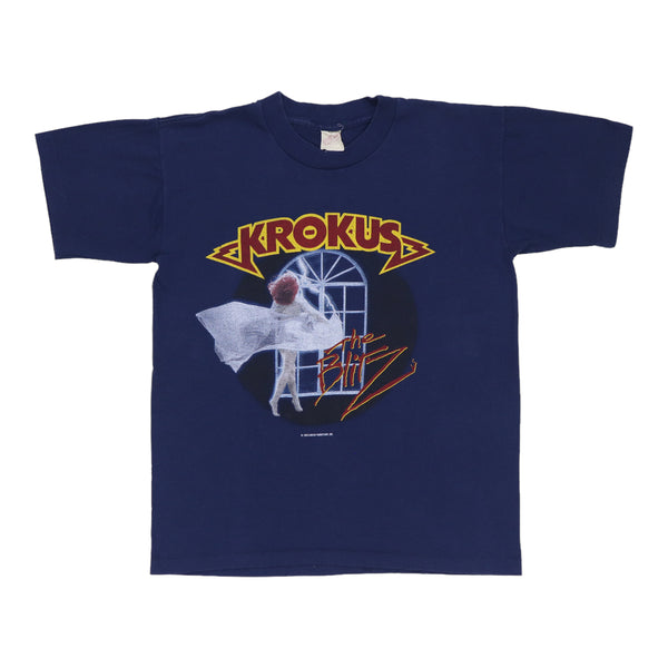 1984 Krokus The Blitz Tour Shirt | Authentic Vintage Tee – WyCo