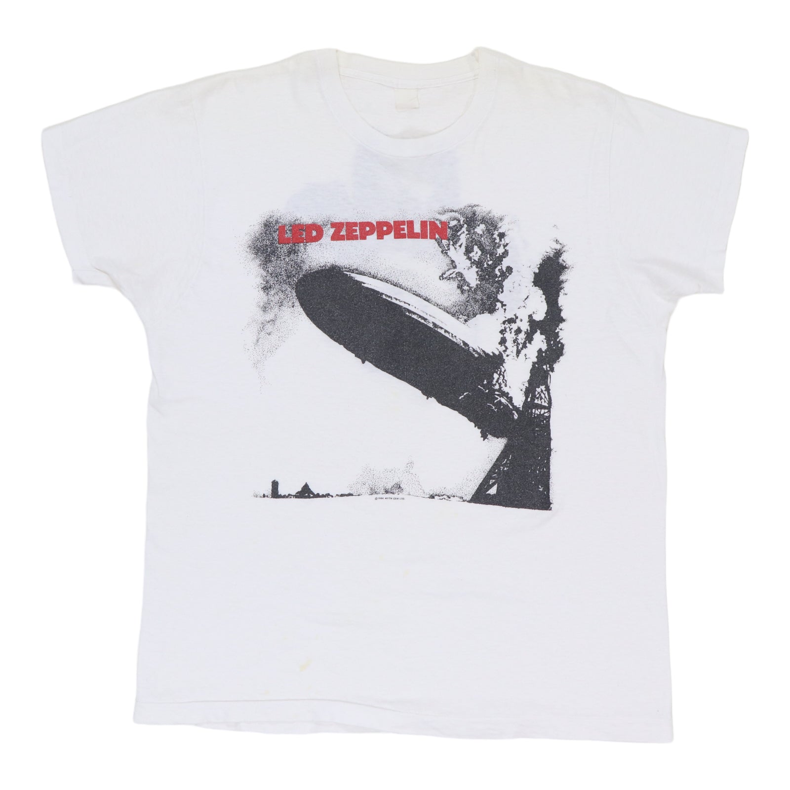1984 Led Zeppelin Shirt | Authentic Vintage Tee – WyCo Vintage