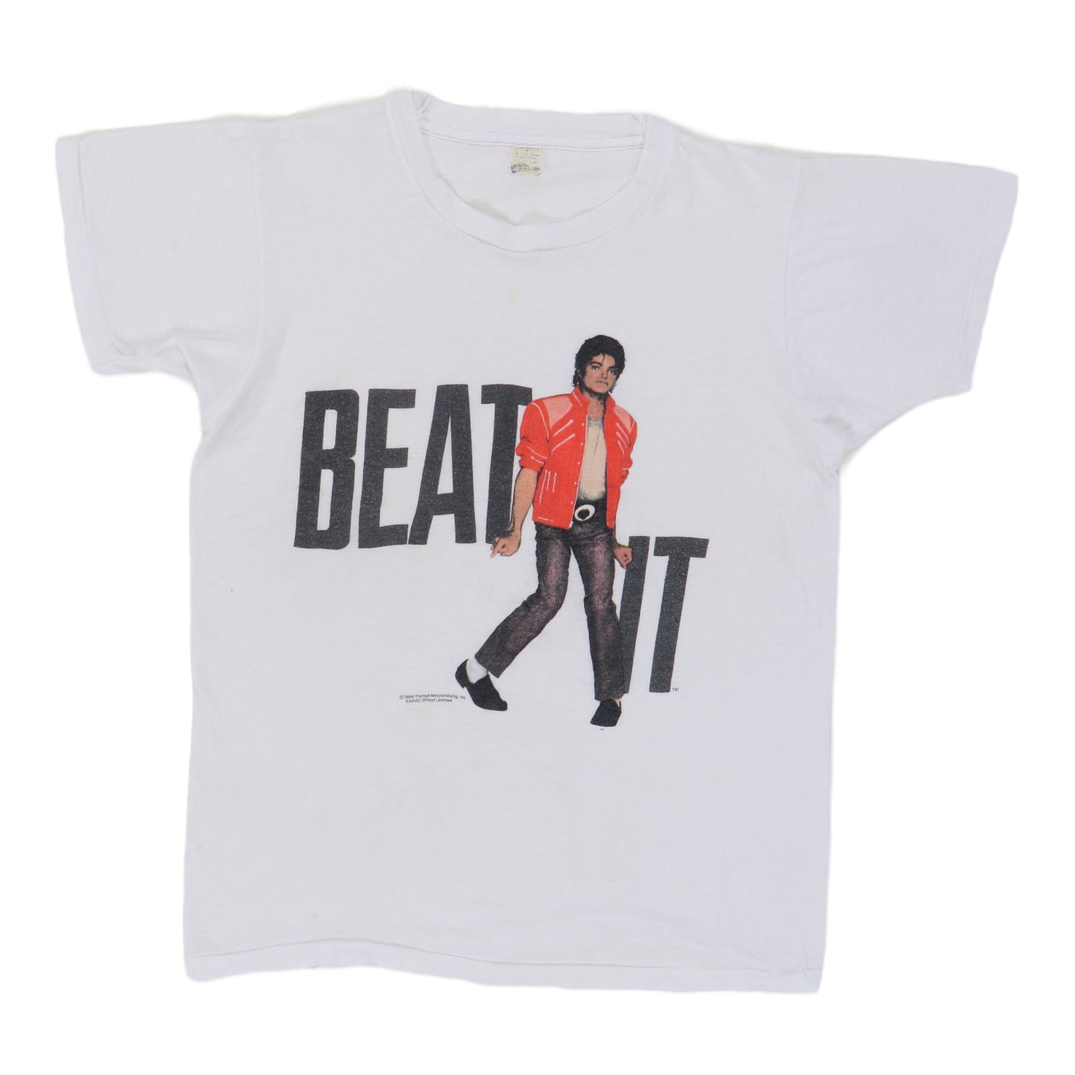 1984 Michael Jackson Beat It Shirt | Authentic Vintage Tee – WyCo