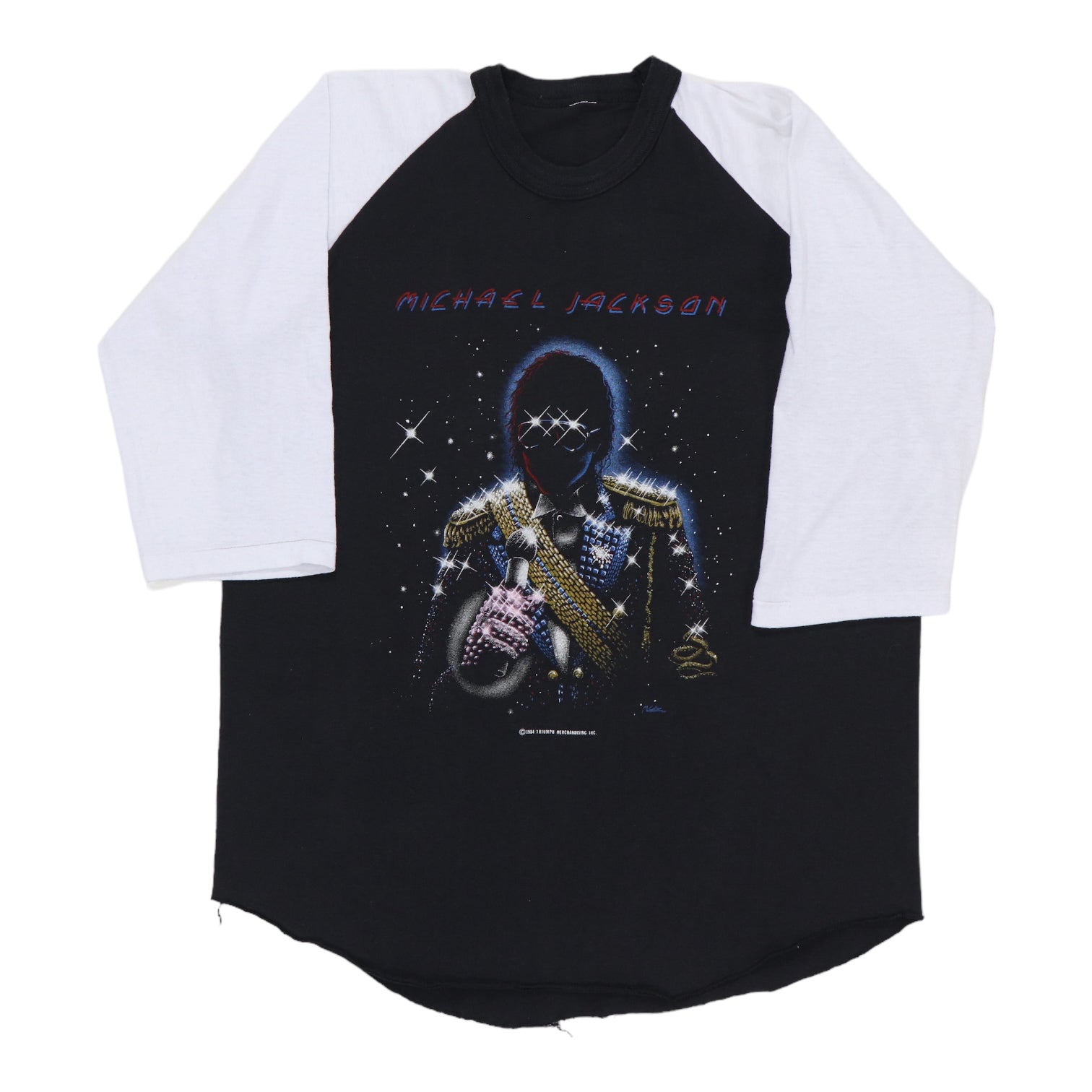 Michael Jackson Victory Tour Tシャツ 1984 Original vintage 1984 Michael Jackson Victory Tour Jersey Shirt