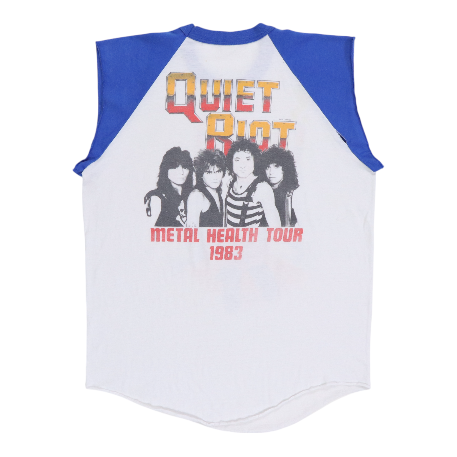 1984 Quiet Riot Metal Health Tour Jersey Shirt | Authentic Vintage ...