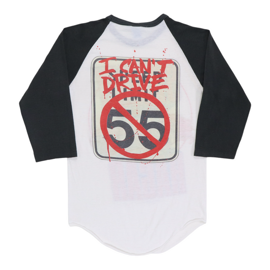 1984 Sammy Hagar Drive 55 Tour Jersey Shirt | Authentic Vintage