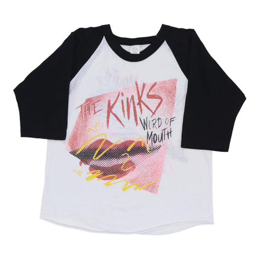 1984 The Kinks Word Of Mouth Tour Jersey Shirt