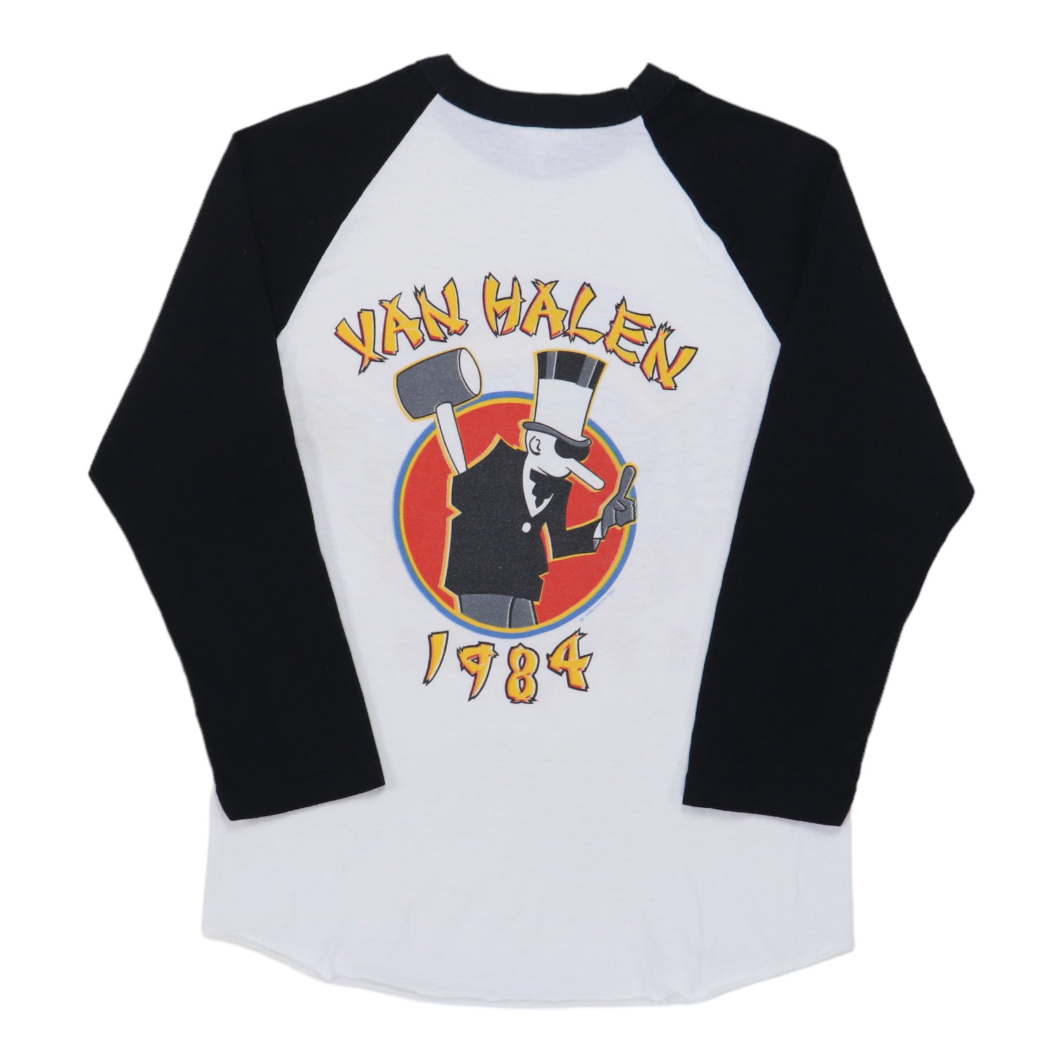 1984 Van Halen Tour Jersey Shirt | Authentic Vintage Jersey – WyCo
