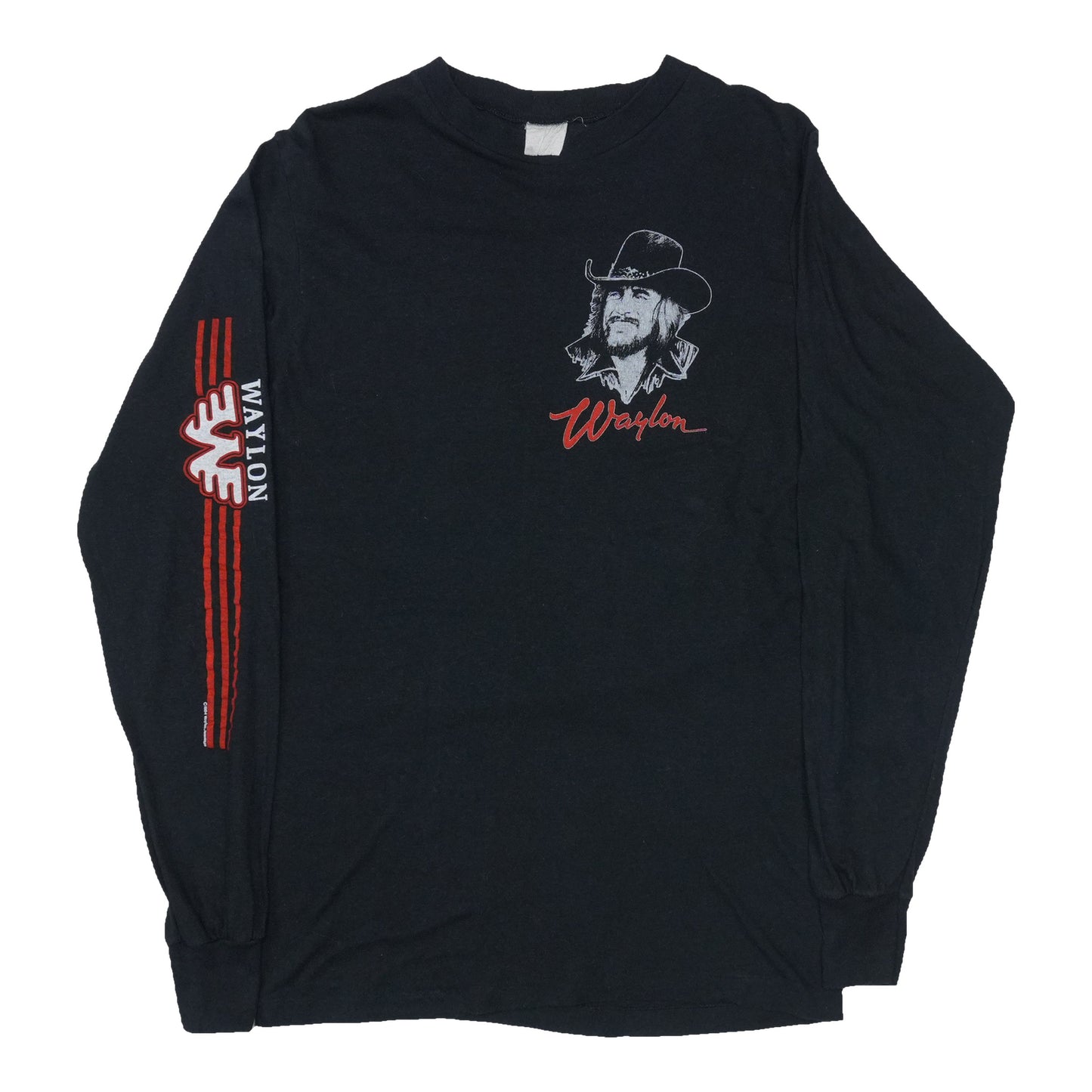 1984 Waylon Jennings Tour Long Sleeve Shirt
