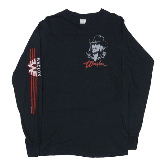 1984 Waylon Jennings Tour Long Sleeve Shirt