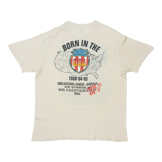 1984 Bruce Springsteen And The E Street Band Born In The USA Tour Shirt
