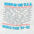 1984 Bruce Springsteen Born In The USA World Tour Shirt