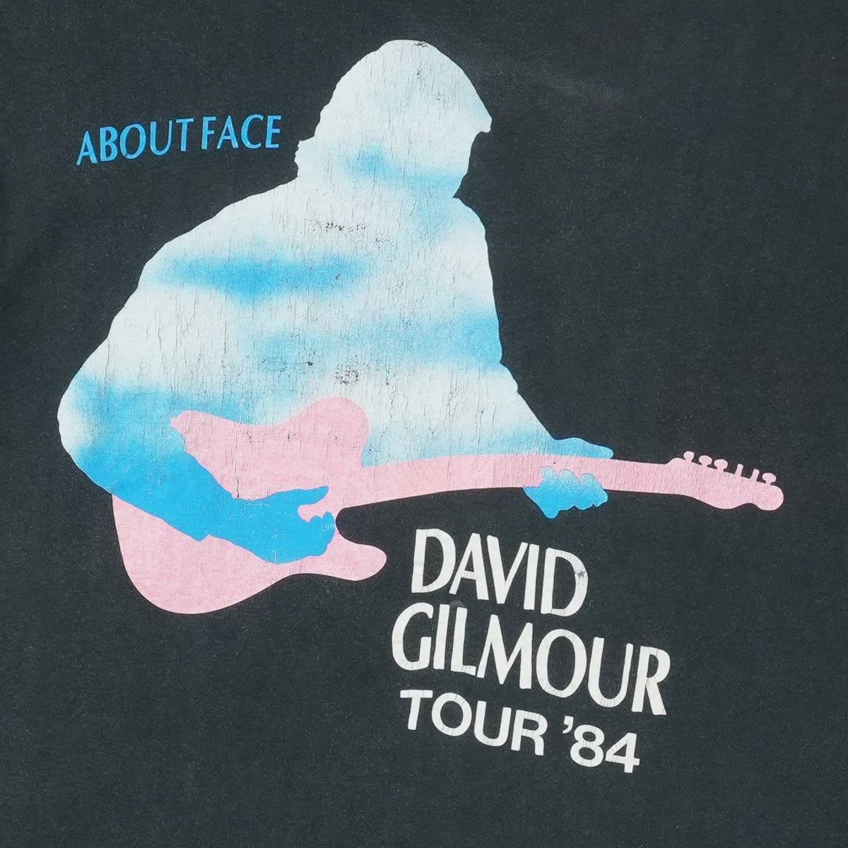 1984 David Gilmour About Face Tour Shirt