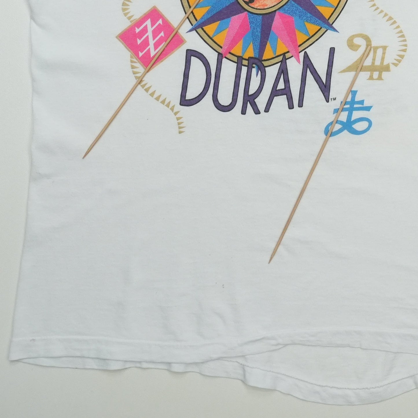 1984 Duran Duran Seven and the Ragged Tiger USA Tour Shirt Detail 3