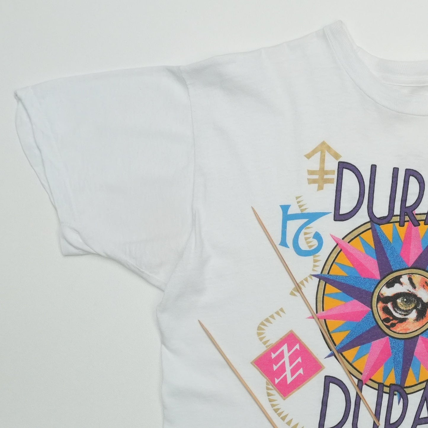 1984 Duran Duran Seven and the Ragged Tiger USA Tour Shirt Detail 4