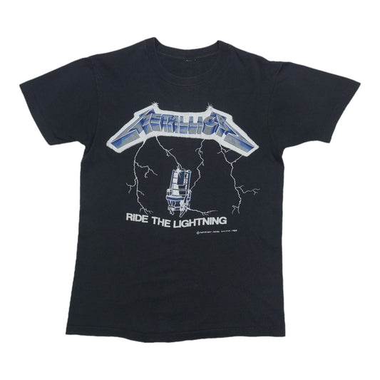 1984 Metallica Ride the Lightning Shirt Front