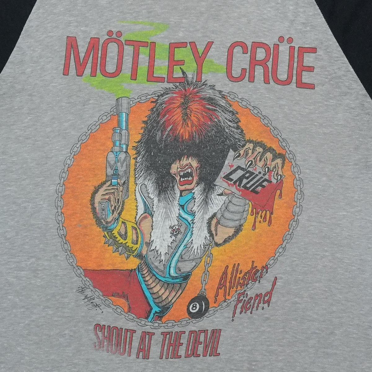 1984 Motley Crue Shout At The Devil Tour Jersey Shirt