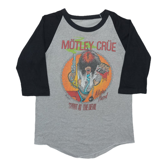 1984 Motley Crue Shout At The Devil Tour Jersey Shirt