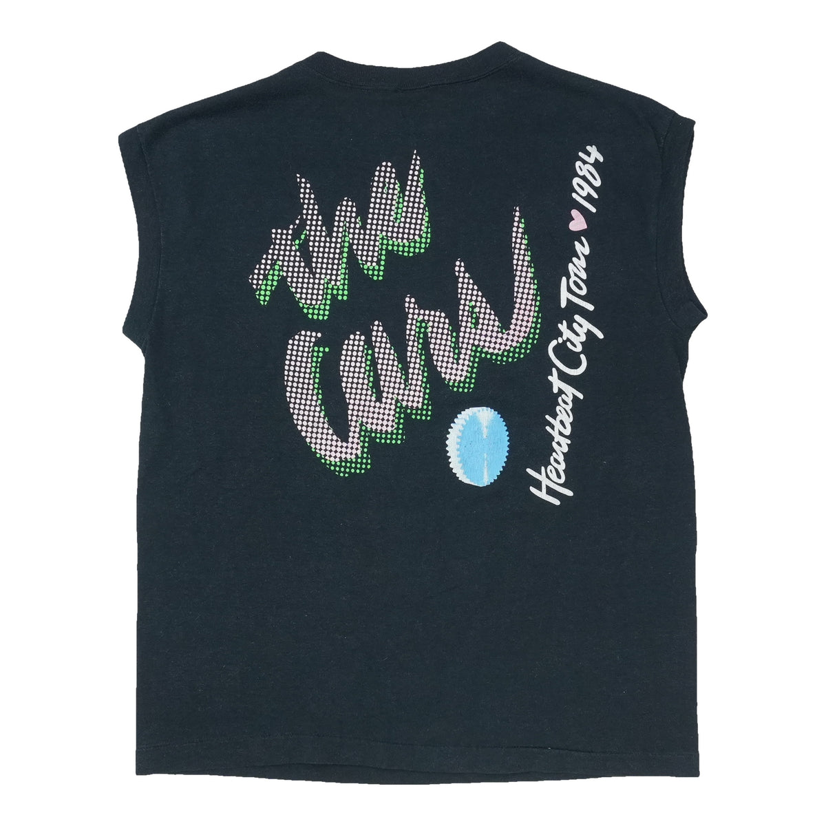 1984 The Cars Heartbeat City Tour Tank Top