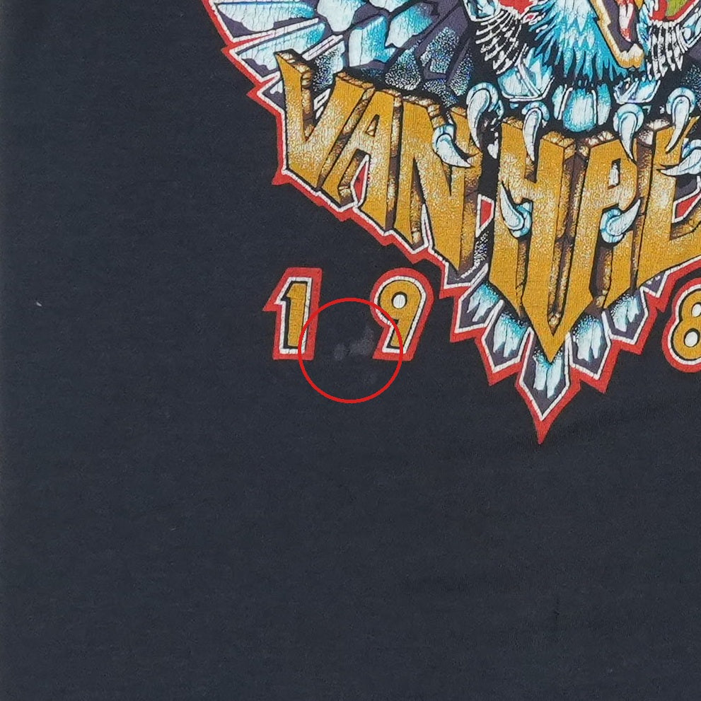 1984 Van Halen Tour Of The World Shirt