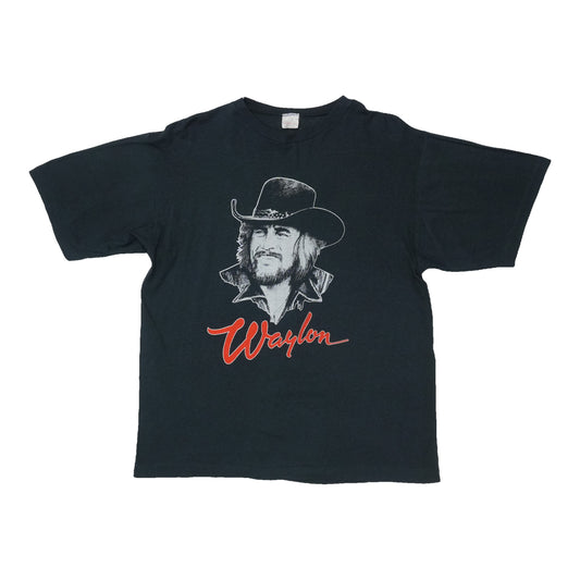 1984 Waylon Jennings USA Tour Shirt