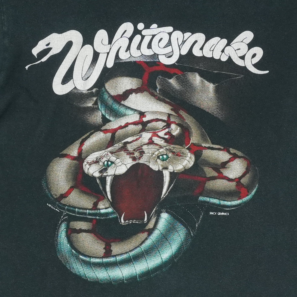 1984 Whitesnake Slide It In Tour Shirt