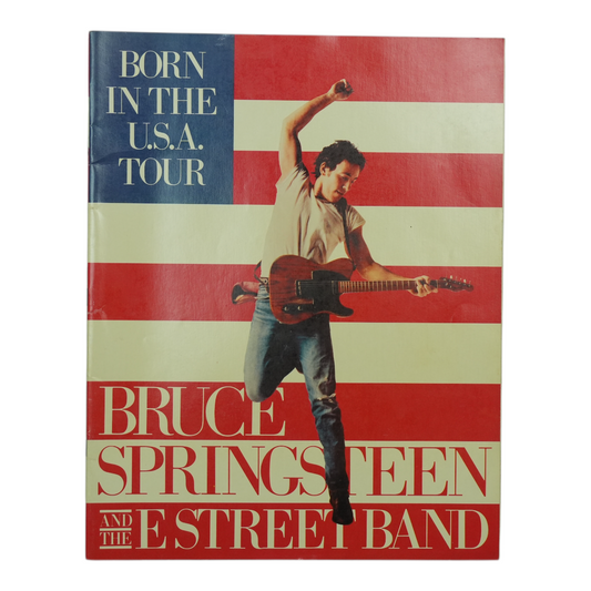 1984 Bruce Springsteen Born In The USA Tour Program