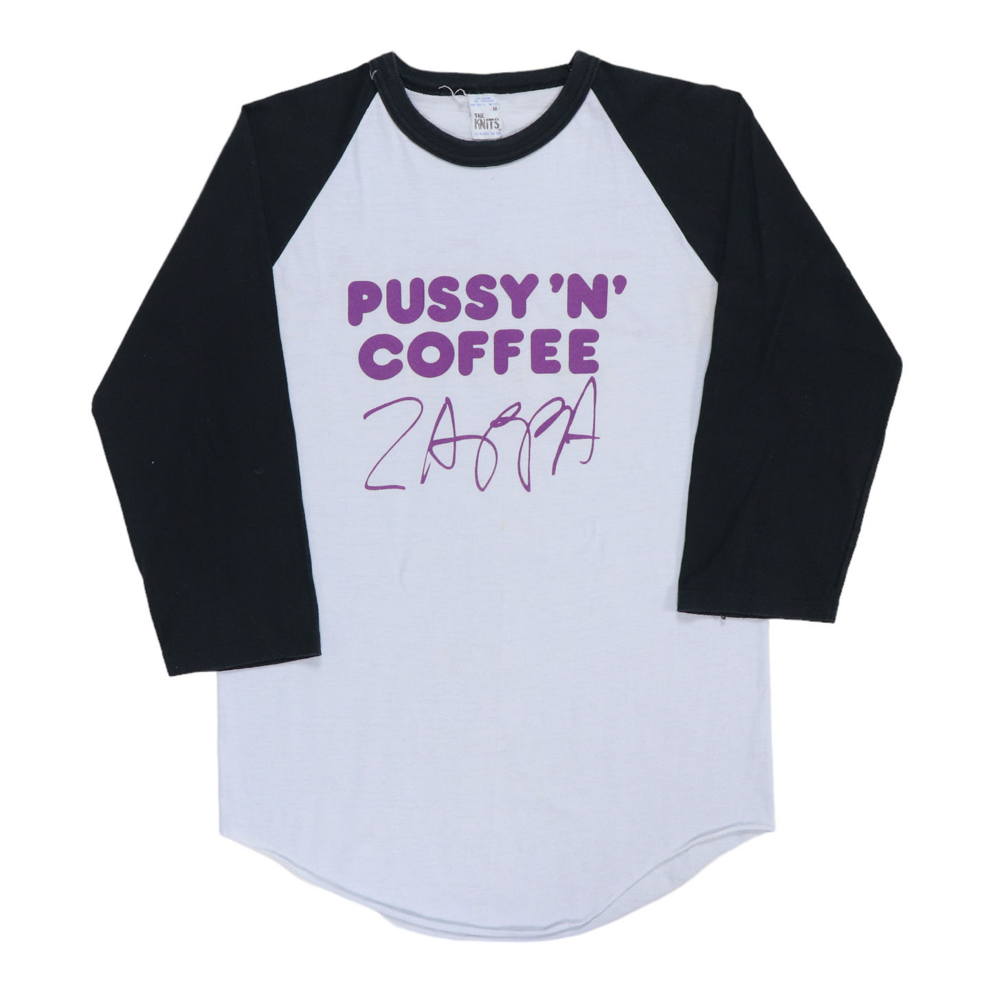 1984 Frank Zappa Pussy 'N' Coffee Tour Shirt