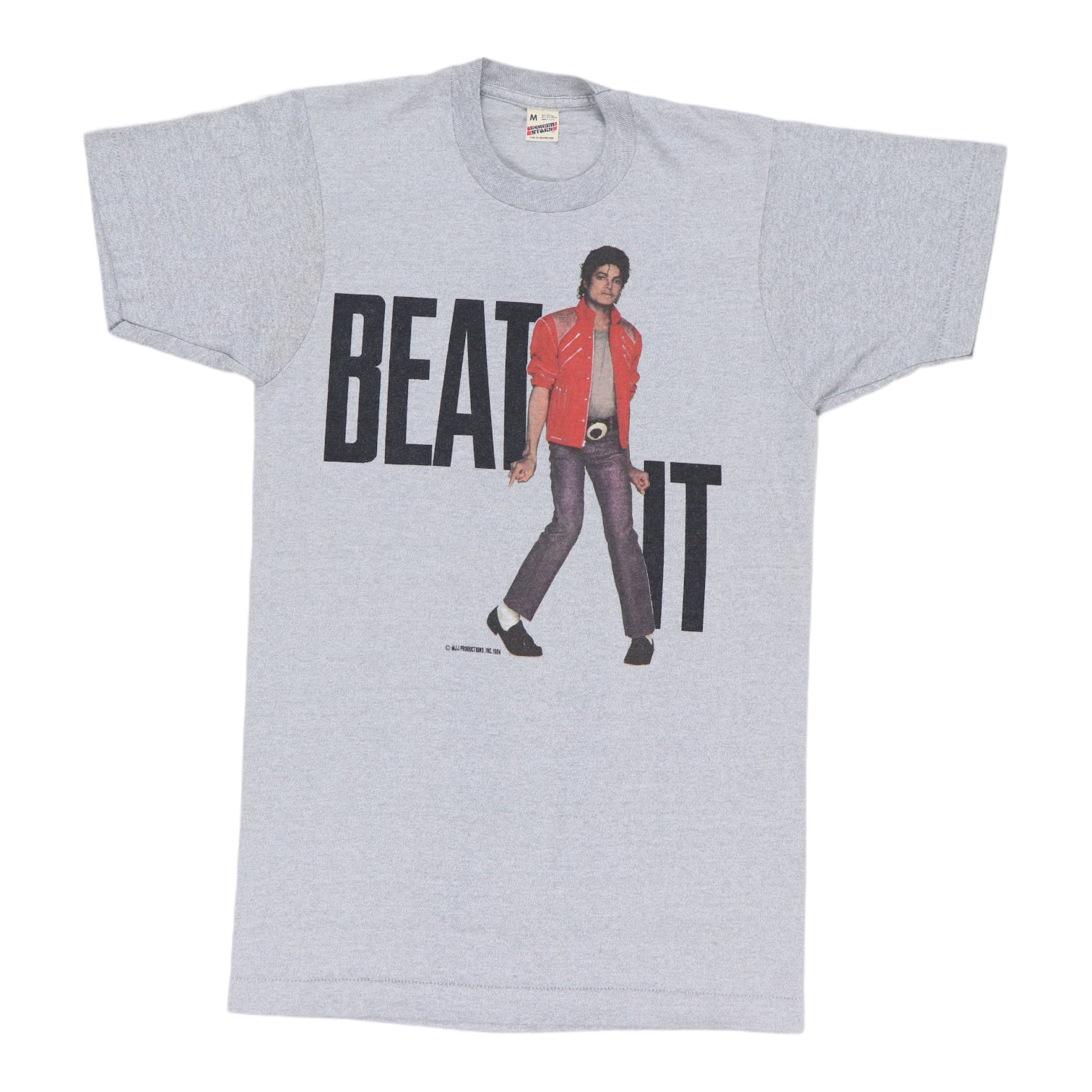 1984 Michael Jackson Beat It Shirt | Authentic Vintage Tee – WyCo